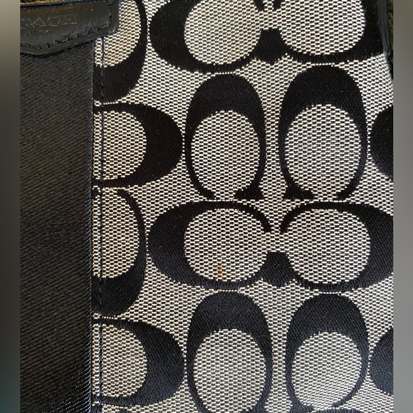 Coach Black Canvas Crossbody - Picture 2 of 7